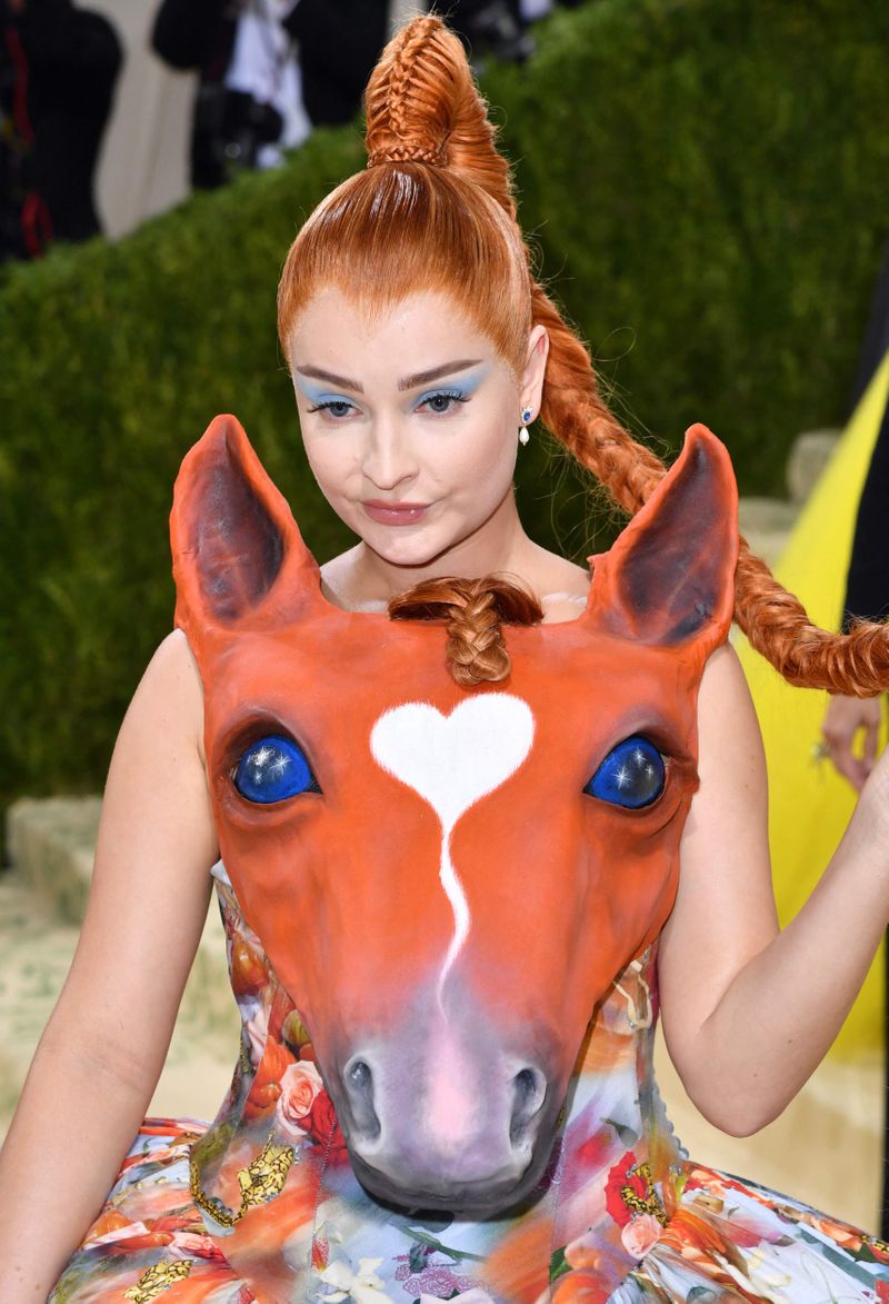 Some bizarre styles were on the Met Gala red carpet