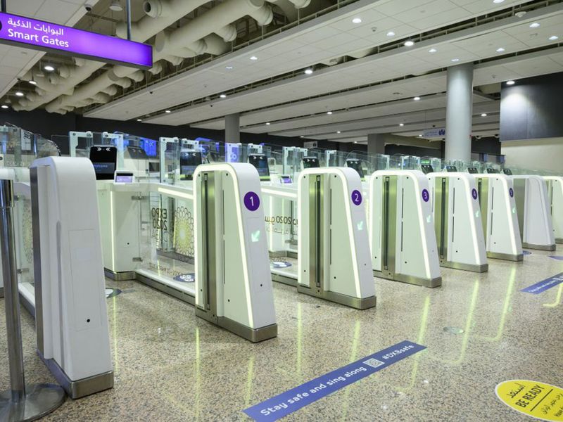 Dubai Expo smart gates