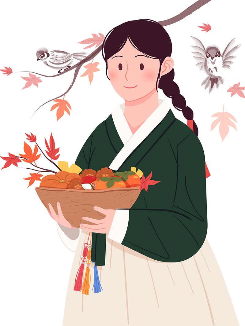 Hanbok illustration