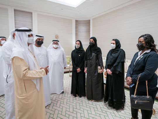 Sheikh Nahayan meets Expo 2020 Volunteers