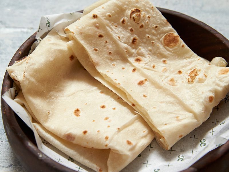 Rumali roti or handkerchief  roti