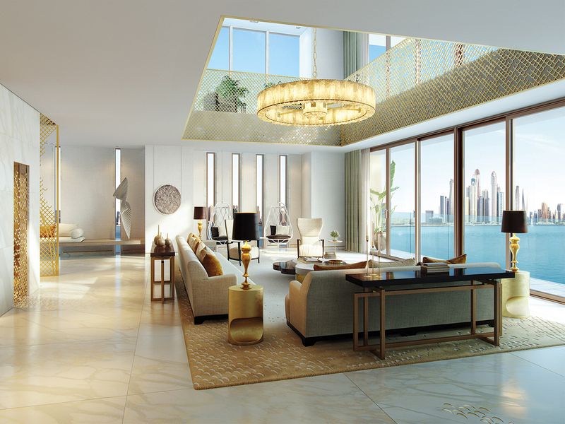 Stock - Dubai Penthouse at Palm Jumeirah