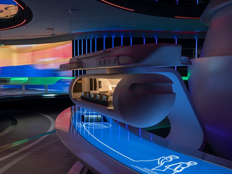 Stock - Virgin Hyperloop at Expo