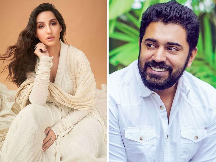  Nora Fatehi and Nivin Pauly