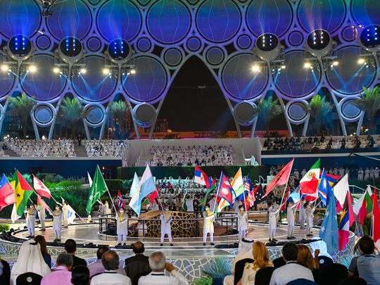 EXPO 2020 DUBAI OPENING CEREMONY