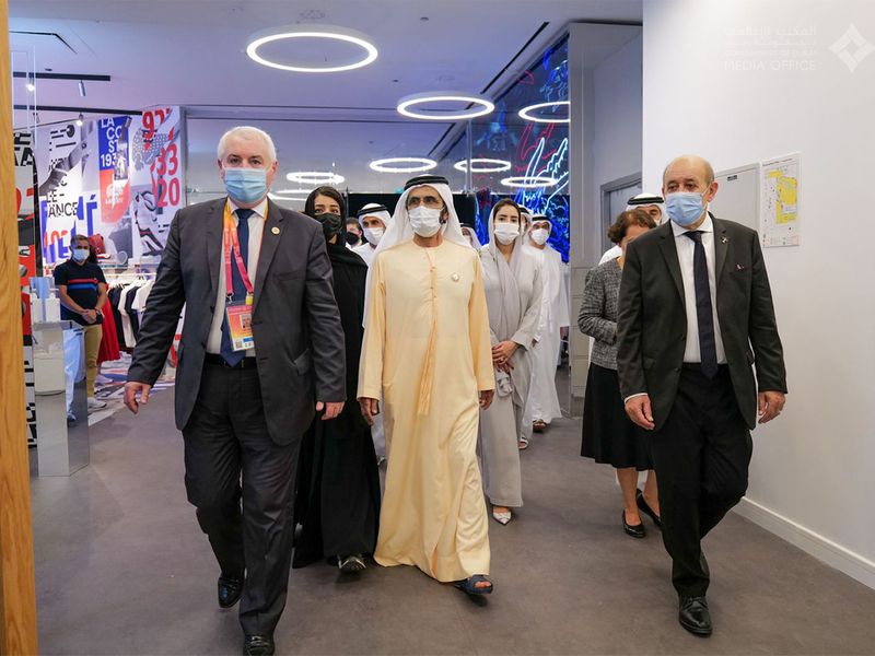 Dubai ruler at Expo