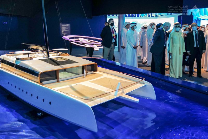 Mohammed bin Rashid tours Expo 2020 venue on second day of event
