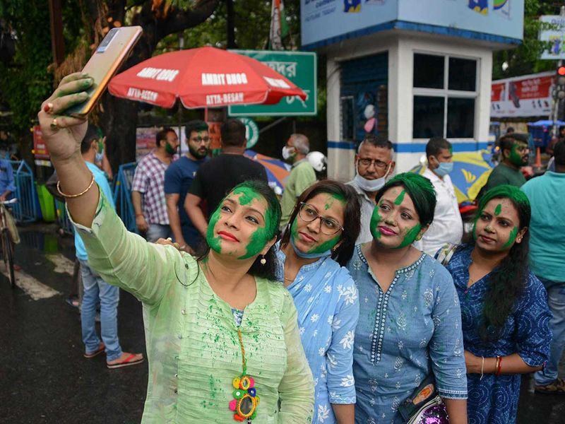 Trinamool supporters west bengal