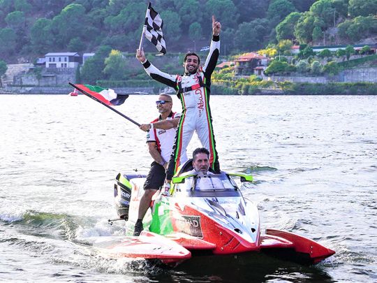 Rashed Al Qemzi wins in Portugal