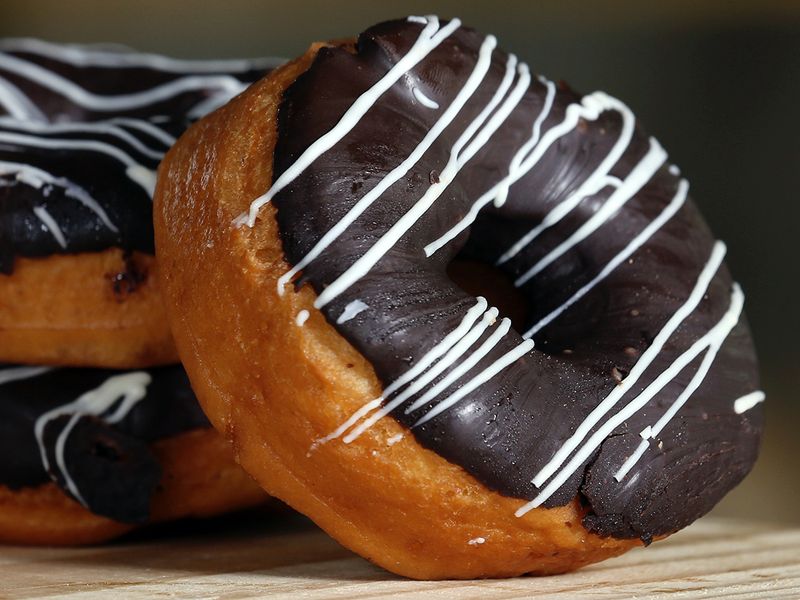 One of the reasons why most doughnut makers use fast-reacting agent baking powder