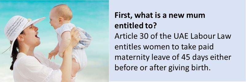 Here’s what you need to know about maternity leave and gratuity.