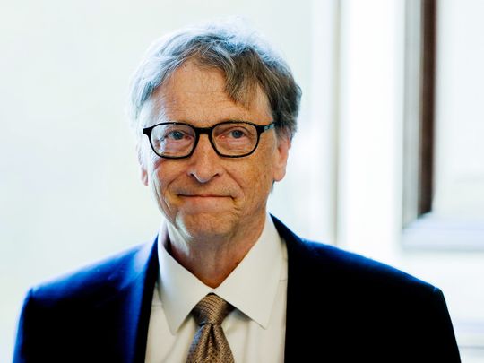  Bill Gates, former CEO and co-founder of the Microsoft Corporation