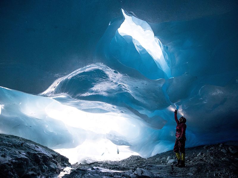 Ice caves gallery