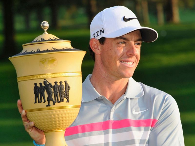 2014 WGC-Bridgestone Invitational - After achieving the third leg of the career Grand Slam at The Open Championship just the week before, McIlroy promptly got back to winning ways after holding off Sergio Garcia and the rest of the field to record an impressive victory at Firestone. 