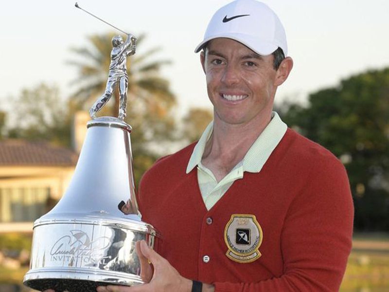 2018 Arnold Palmer Invitational - McIlroy, whose last victory came on the day Arnold Palmer died, ended his 18-month trophy drought with a fine final round display at Bay Hill. The then 28-year-old carded an eight-under-par 64 to finish on 18 under, three ahead of Bryson DeChambeau in Florida.