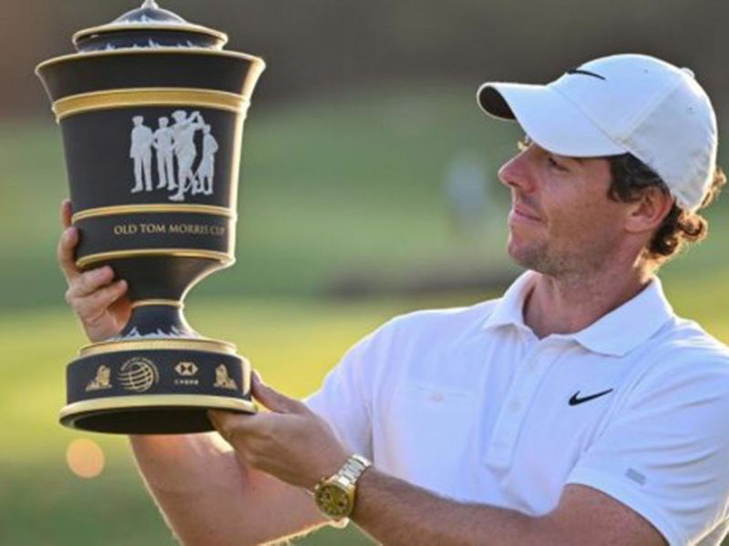 2019 WGC-HSBC Champions  McIlroy sealed a third WGC title with a play-off victory over defending champion Xander Schauffele in Shanghai. The pair were tied at 19 under par after four rounds after Schauffele sunk a six-foot birdie putt on the last to force the play-off with the four-time major champion. A birdie at the first extra hole would be enough for McIlroy to lift the impressive trophy after his American counterpart could only make par.