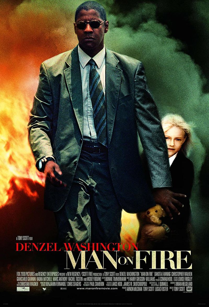 Denzel Washington in Man on Fire