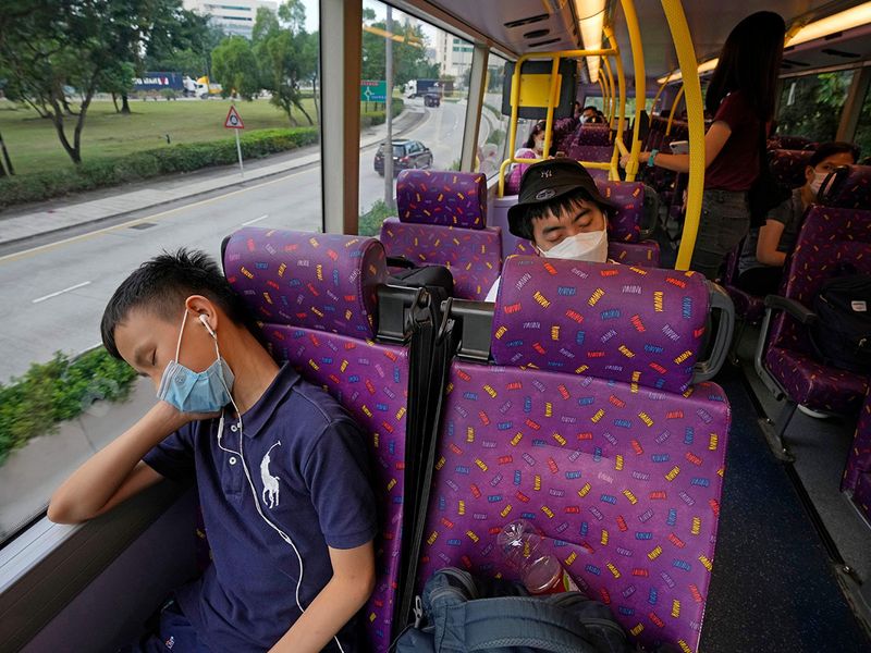 HK snooze bus gallery