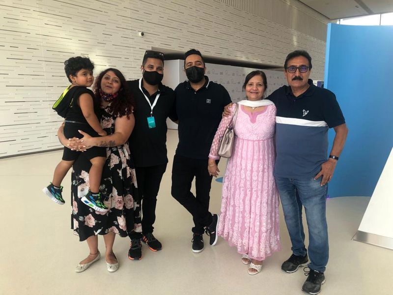 Vijay Dawda and his family loved their trip on Ain Dubai