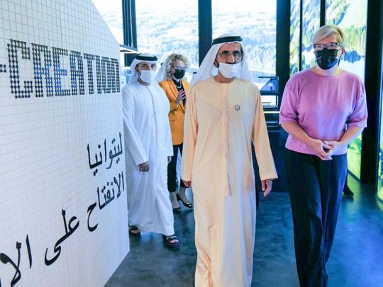 Mohammedas bin Rashidas aplankys Švedijos ir Lietuvos paviljonus „Expo 2020 Dubai“