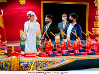 Abdullah Bin Zayed tours pavilions at Expo 2020