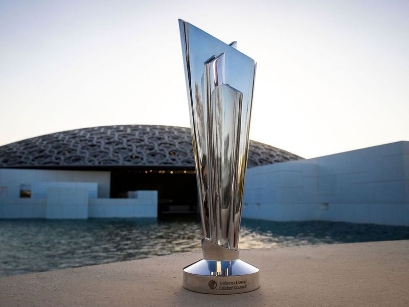The ICC T20 World Cup at the Louvre in Abu Dhabi