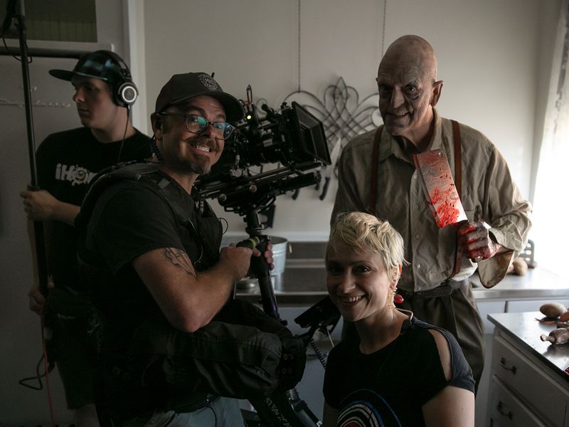 Cinematographer Halyna Hutchins is seen in this undated handout photo received by Reuters on October 23, 2021. 