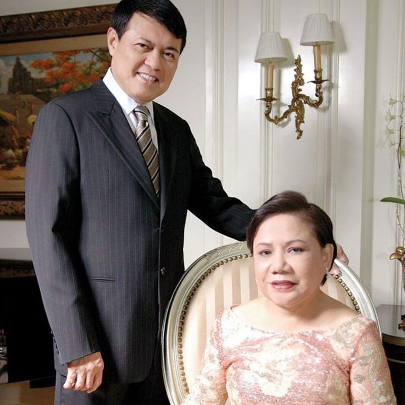 Manny Villar with Cynthia