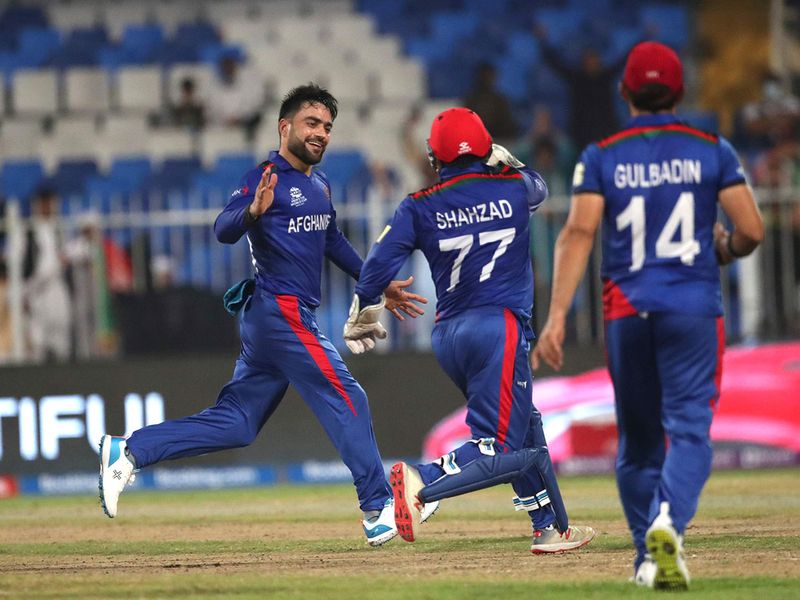 Afghanistan defeated Scotland in Sharjah