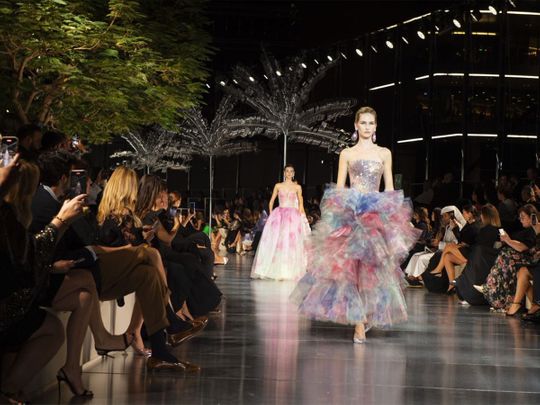 One Night Only: Inside Giorgio Armani’s Spring Summer 2022 live fashion show in Dubai