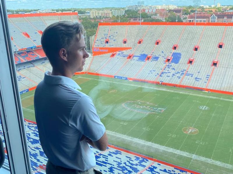 'The Swamp' can hold up to 90,000 fans