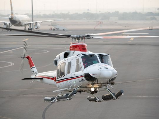 Abu Dhabi Aviation plays key safety role in Abu Dhabi Desert Challenge 