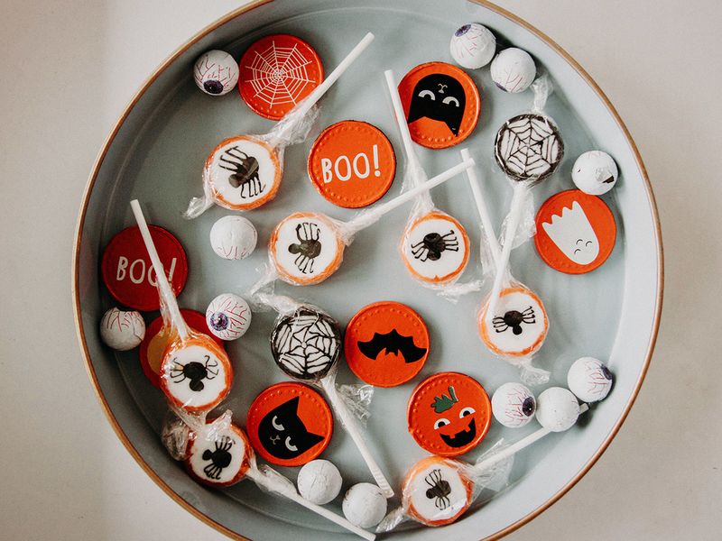 Halloween candies or lollipops. Image used for illustrative purpose only 
