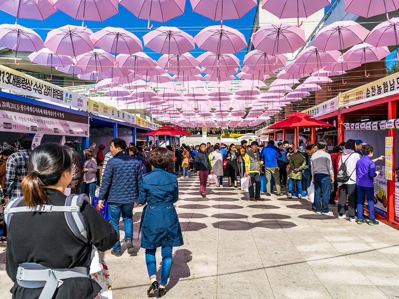 Kimchi Town market in Gwangju