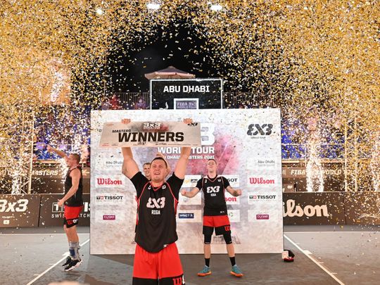 Team Riga izcīnīja uzvaru Fiba 3×3 World Tour Abu Dhabi Masters 2021 turnīrā