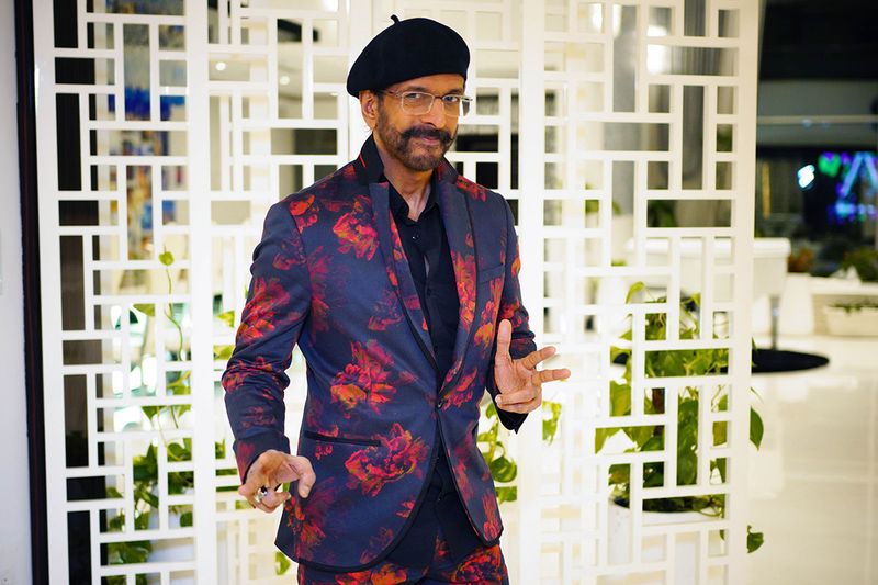 Javed Jaffrey at the Filmfare Achievers Night afterparty in Dubai on 29th October, 2020. 