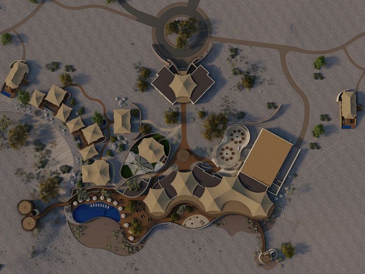 Stock Al Bridi Resort by Shurooq