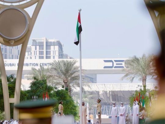 UAE Flag Day: Sheikh Mohammed bin Rashid raises UAE flag at Expo 2020