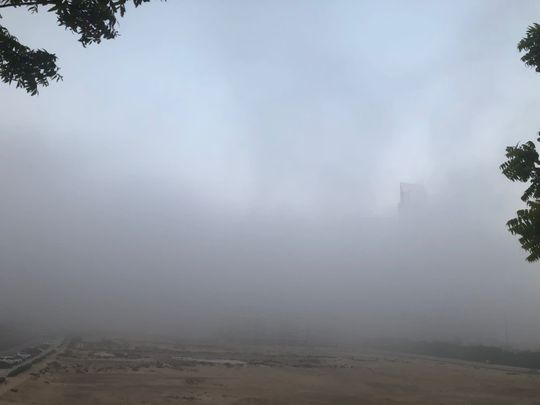 Fog in the UAE