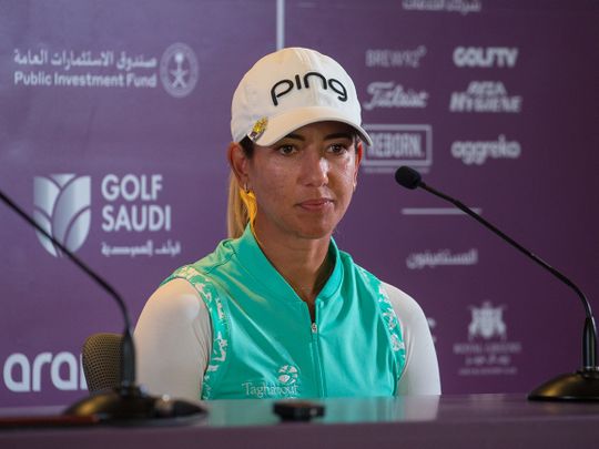 Maha Haddioui is playing in the Saudi Ladies International for the second time