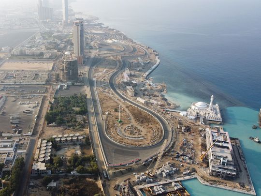 The Jeddah Corniche Circuit is set for the Saudi Arabian GP
