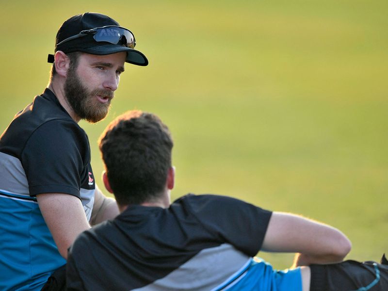 New Zealand's captain Kane Williamson ahead of the ICC men’s Twenty20 World Cup semi-final against England