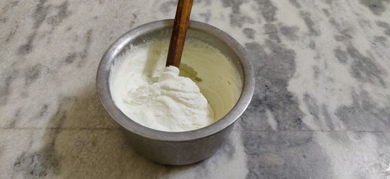 Making ghee at home 