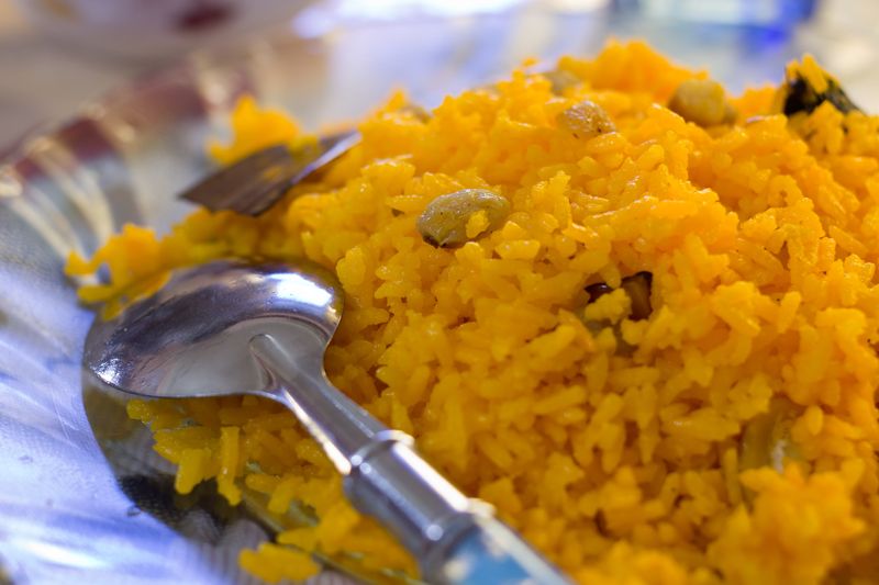 Mishti Pulao - a Bengali sweet rice recipe 