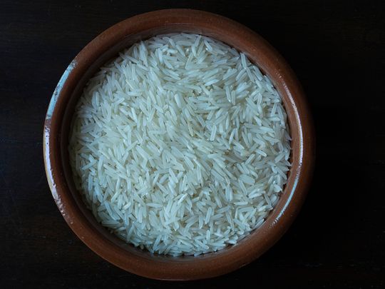 Rice for Oash E Berenj Soup 