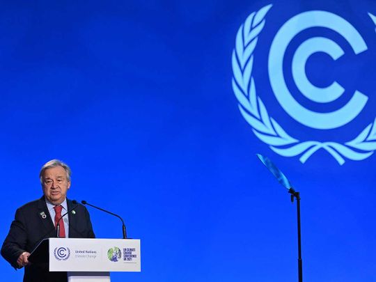 United Nations (UN) Secretary General Antonio Guterres