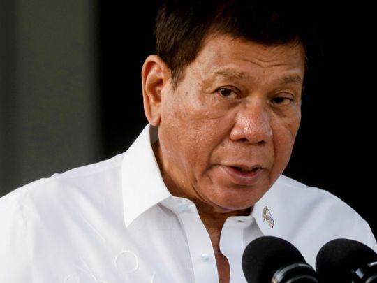 Philippines' Duterte to run for senator in next year's elections, says top  aide | Philippines – Gulf News