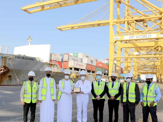 Watch: Jebel Ali Port gets first vessel visit from China United Lines ...