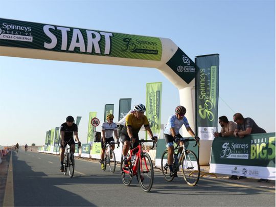 There are three more Build-Up Races ahead of the main Spinneys Dubai 92 Cycle Challenge