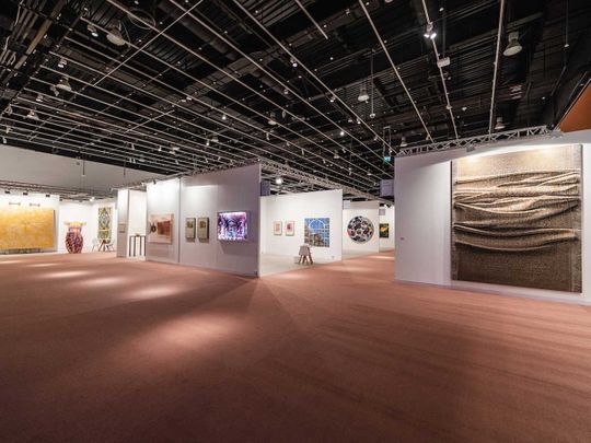 The Abu Dhabi Art fair